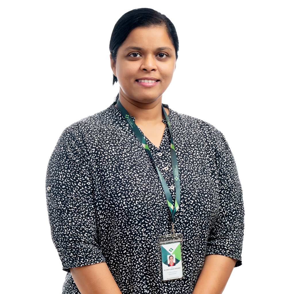 Ms. Bincy Grace Varghese